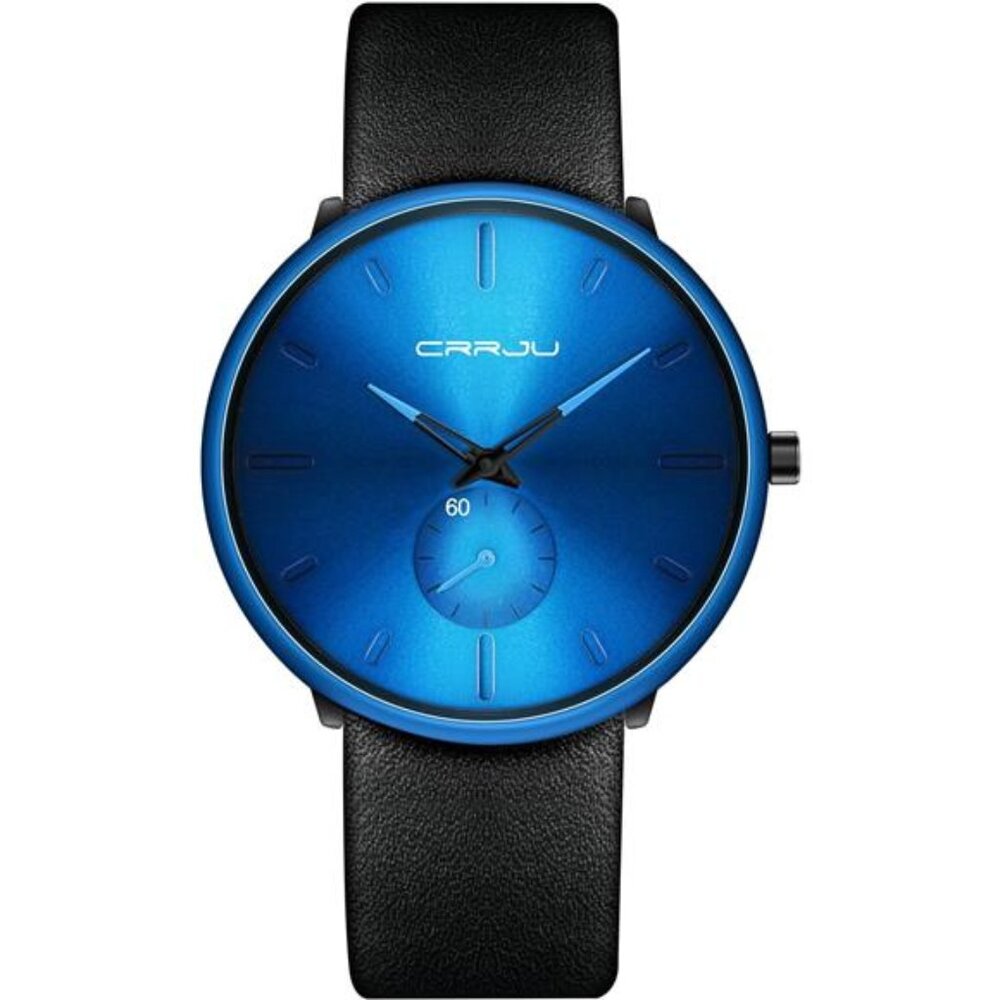 Mens Watches Ultra-Thin Minimalist Waterproof-Fashion Wrist Watch for Men